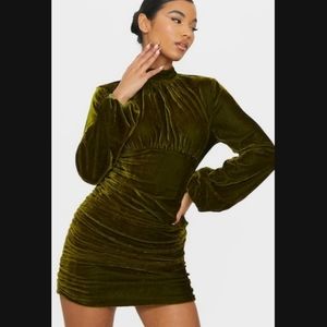 Velvet Bodycon Dress